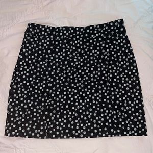 Floral print skirt